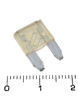 RUICHI S1035-1 25A 32V, Предохранитель флажковый мини RUICHI S1035-1, 25 A, 32 В, -40 +125  C автомобильные предохранители
