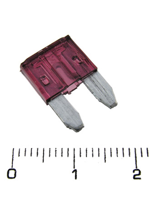 RUICHI S1035-1 40A 32V, Предохранитель флажковый мини RUICHI S1035-1, 40 A, 32 В, -40 +125  C автомобильные предохранители