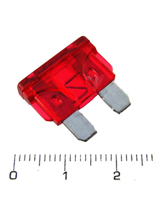 RUICHI S1035-3 10A 32V, Предохранитель флажковый макси RUICHI S1035-3, 10 А, 32 В, -40 +125  C автомобильные предохранители