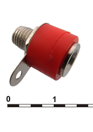 RUICHI 10-0061 CU, Гнездо RUICHI 10-0061 CU, монтаж на панель аксессуары для корпусов