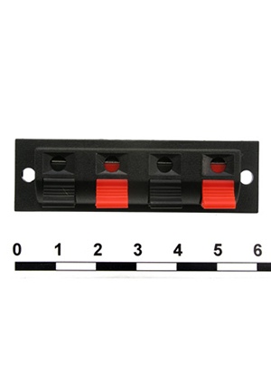 RUICHI 10-0032 / 19*63 mm, Клемма RUICHI 10-0032/19*63 мм, 4 шт. аксессуары для корпусов