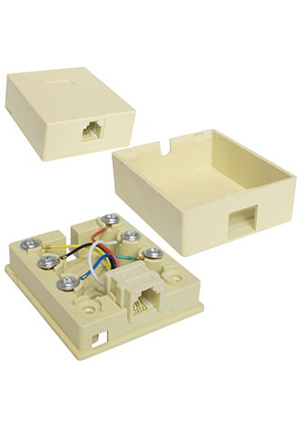 RUICHI TJC-6P6C, Разъём RJ RUICHI TJC-6P6C, 1 гнездо разъемы телефонные и сетевые
