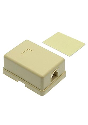RUICHI TJC-6P4C mini, Разъём RJ RUICHI TJC-6P4C mini, 1 гнездо разъемы телефонные и сетевые