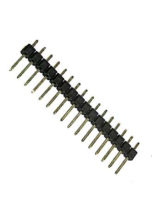 PLS-16 (DS1021 - 1x16), ����� �������� 2.54�� 1x16pin ������ ���1 �� �����