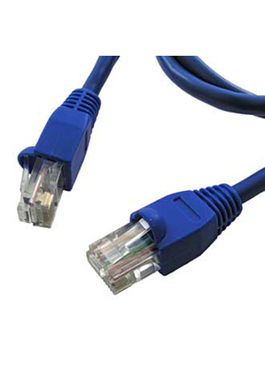RUICHI Патчкорд  RJ45 1m синий, Патчкорд RJ-45 UTP Cat5e RUICHI, 1 м, синий шнуры компьютерные