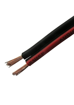 RUICHI SC 2x0.75 R/B, Акустический кабель RUICHI, 2x0.75 мм, CU+CCA, красно-чёрный кабель акустический