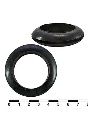 RUICHI Втулки 35х49х39х12х3, Втулка проходная RUICHI 35х49х39х12х3, резина EPDM аксессуары для корпусов