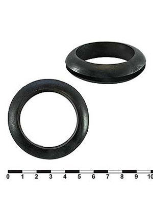 RUICHI Втулки 40х53х43.5х12х3, Втулка проходная RUICHI 40х53х43.5х12х3, резина EPDM аксессуары для корпусов