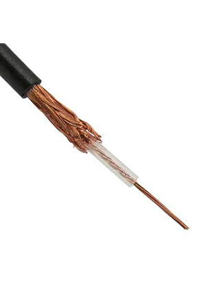 RG174 (100�), ������������ ������ RG174 RUICHI, CCA/Cu, 26 AWG, 85%, 50 ��, ����� 100 �, ������