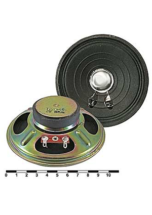 RUICHI YD103-10R 6W 8ohm, Акустический динамик RUICHI YD103-10R, 6 Вт, 8 Ом динамики (громкоговорители)