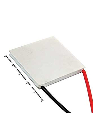 RUICHI TEC1-12712 (40x40), Модуль Пельтье RUICHI TEC1-12712, 40x40х5 мм, 12 В термоэлектрические модули Пельтье