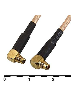 RUICHI MMCX-JW3/MMCX-JW3-RG316-30, Разъём высокочастотный RUICHI ммCX-JW3/ ммCX-JW3-RG316-30, угловой ВЧ разъемы