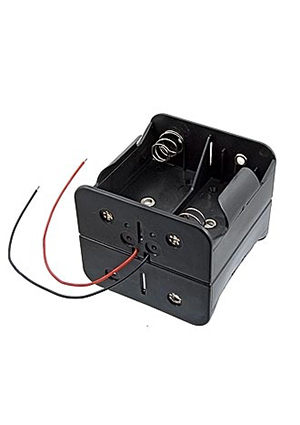 RUICHI BH144 D 2x1+2x1, Батарейный отсек RUICHI BH144 D 2x1+2x1, открытый батарейные отсеки и колодки