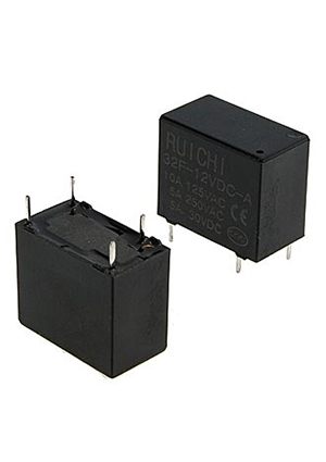 RUICHI 32F (N/O) 12VDC 5A, Электромагнитное реле RUICHI 32F (N/O) 12VDC 5A, SPST реле электромагнитные