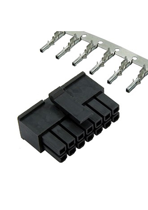 RUICHI MMF-2x7F pitch 3.0 mm + Terminal штырьковые разъемы питания