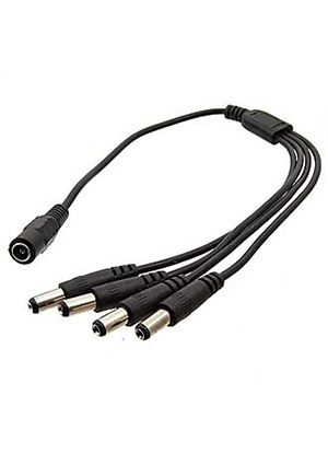 RUICHI PDCMF124, Разъём питания штырьковый RUICHI PDCMF124, Папа(4шт)-Мама(1шт) штырьковые разъемы питания