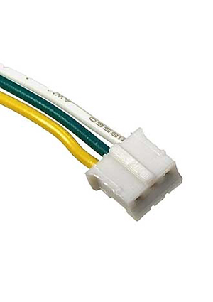 RUICHI HB-03 (MU-3F) wire 0,3m AWG26, Межплатный кабель питания (розетка) трехполюсный RUICHI HB-03 (MU-3F) шнуры сетевые