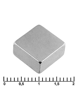 RUICHI B 10x10x5 N35, Магнит RUICHI B 10x10x5 мм, класс N35, квадратный магниты