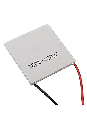 RUICHI TEC1-12707 (40x40), Модуль Пельтье RUICHI TEC1-12707, 40x40х5 мм, 12 В термоэлектрические модули Пельтье