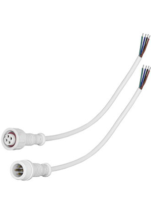 RUICHI 4pin WP L=40 D=13mm 4*0.3mm2, Разъём герметичный RUICHI 4pin WP L=40 D=13 мм 4*0.3 мм2, 4 контакта шнуры сетевые