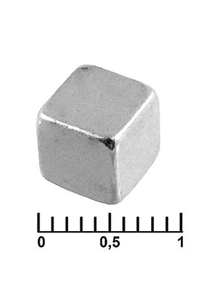RUICHI B 6.35x6.35x6.35 N35, Магнит RUICHI B 6.35x6.35x6.35 мм, класс N35, квадратный магниты