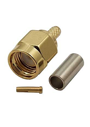 RUICHI RP-SMA-C174P, Разъём высокочастотный RUICHI RP-SMA-C174P, обжимной ВЧ разъемы