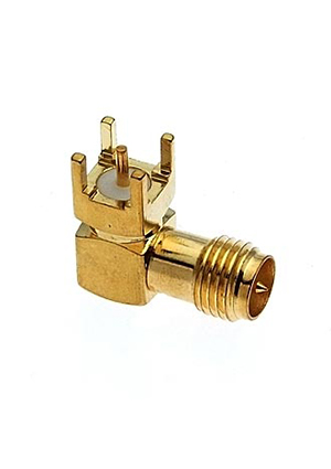 RUICHI RP-SMA-PR, Разъём высокочастотный RUICHI RP-SMA-PR, угловой ВЧ разъемы
