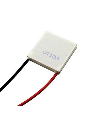 RUICHI TEC1-07103 (23x23x4.4), Однослойный модуль Пельтье RUICHI TEC1-07103, 23x23x4.4 мм, 12 В, 5.8 Вт термоэлектрические модули Пельтье