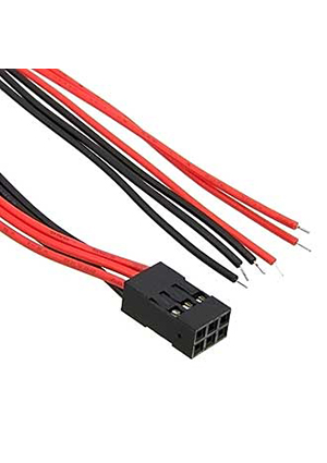 RUICHI BLD 2x03 AWG26 0.3m шнуры сетевые