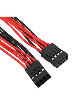 RUICHI BLD 2x04 *2 AWG26 0.3m шнуры сетевые