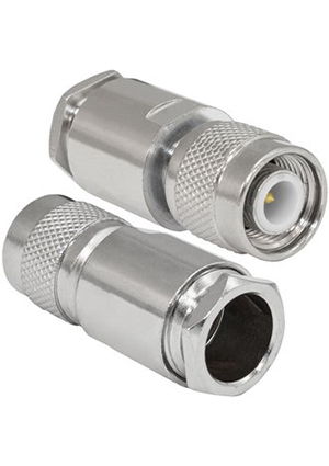 RUICHI TNC-S213P, Разъём высокочастотный RUICHI TNC-S213P, вилка на кабель, зажим (Clamp) ВЧ разъемы