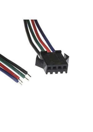 RUICHI SM connector 4P*150mm 22AWG Female, Межплатный кабель питания (розетка) RUICHI SM-коннектор, 4Pх150 шнуры сетевые