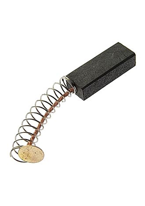 RUICHI brush 5x8x20 spring, Графитовая щетка для электродвигателя RUICHI 5x8x20 мм, с пружиной электродвигатели