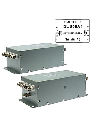 RUICHI DL-80EA1, DL-80EA1, Трехфазный сетевой фильтр 3х80А 250В сетевые фильтры подавления ЭМП