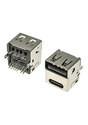 RUICHI USB3.1 TYPE-C 24PF-067, Разъём USB RUICHI USB3.1 TYPE-C 24PF-067, 24 контакта разьемы USB