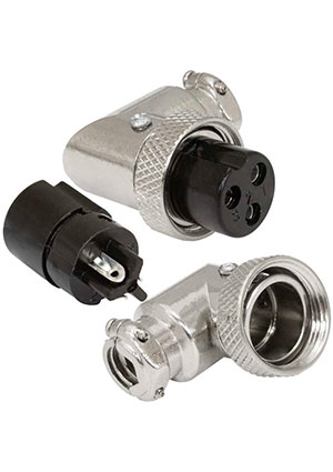 GX16M-3AA, ������ �������������� �������������� RUICHI GX16M-3AA, 3 ��������, �������