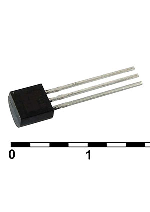 CTK 2N2222A (CTK), 2N2222A CTK биполярный транзистор NPN, 40 В, 0.6 А, TO-92 транзисторы биполярные