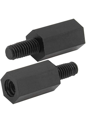 RUICHI HTS-310B, Стойка монтажная для печатной платы RUICHI HTS-310B, резьба М3, шестигранная, материал ней стойки для печатных плат