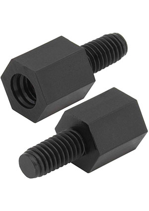 RUICHI HTS-306B, Стойка монтажная для печатной платы RUICHI HTS-306B, резьба М3, шестигранная, материал ней стойки для печатных плат