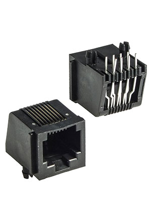 RUICHI TJ2-8P8C, Разъём RJ RUICHI TJ2-8P8C, под пайку разъемы телефонные и сетевые