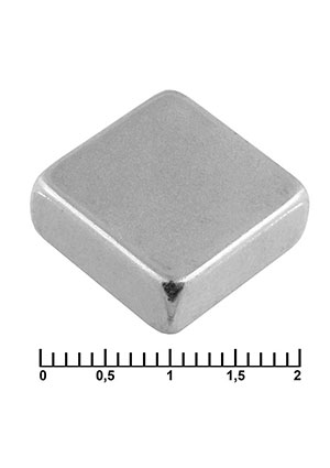 RUICHI B 15x15x6 N35, Магнит самарий-кобальтовый RUICHI, 15x15x6 мм, класс N35, квадратный магниты
