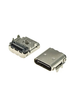 RUICHI USB3.1 TYPE-C 24PF-022, Разъём USB RUICHI USB3.1 TYPE-C 24PF-022, 24 контакта разьемы USB