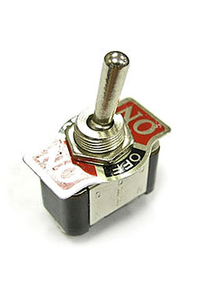 RUICHI KN3(A)-103(A) on-off-on, Тумблер трехпозиционный однополюсный RUICHI KN3(A)-103(A), 51х16х28 мм, ON- тумблеры
