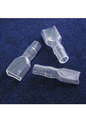RUICHI DR10-30-34-26, Изолятор плоской клеммы концевой RUICHI DR10-30-34-26, диаметр проводника 3.0 мм клеммы ножевые быстрого соединения