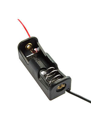 RUICHI 23A 12V x 1, Батарейный отсек RUICHI 23A 12V x 1, открытый батарейные отсеки и колодки