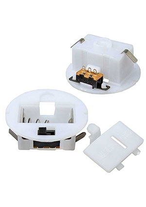 RUICHI AG10*4/AG13*3 switch D34mm, Батарейный отсек RUICHI AG10*4/AG13*3 switch D34 мм, закрытый батарейные отсеки и колодки