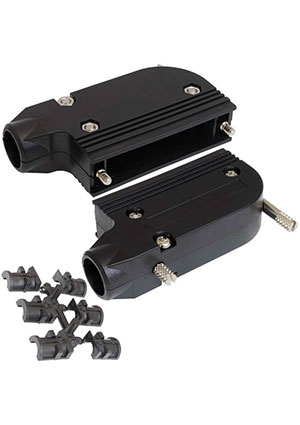 DP-25 corner, ������ ��� ������� D-SUB RUICHI DP-25, �� 25 ���������, ������� ��������� ������ 7 ��,