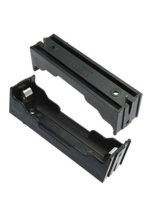 Battery Holder for Li-ion 1X18650, Держатели батарей, клипсы, контакты
