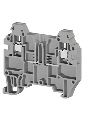 0.0.0.3.24919, Клемма 4-х выв., с зоной размыкания, 2,5 мм.кв., (серая); AVK 2.5 CF