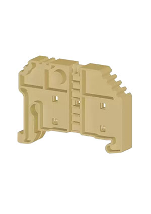 Klemsan 0.0.0.4.95050, Упор на DIN-рейку MR35, (бежевый);  KD 4 аксессуары для клемм и колодок